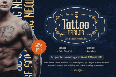 Bhuron Font twinletter 