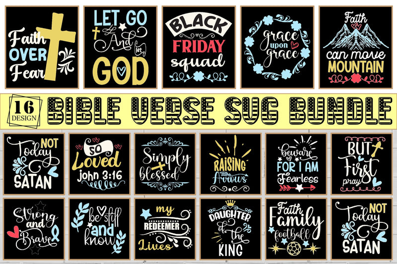 Bible Verse Svg Bundle SVG Creativeart88 