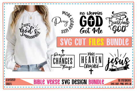 Bible Verse SVG Bundle Vol.02 SVG Craftlabsvg24 