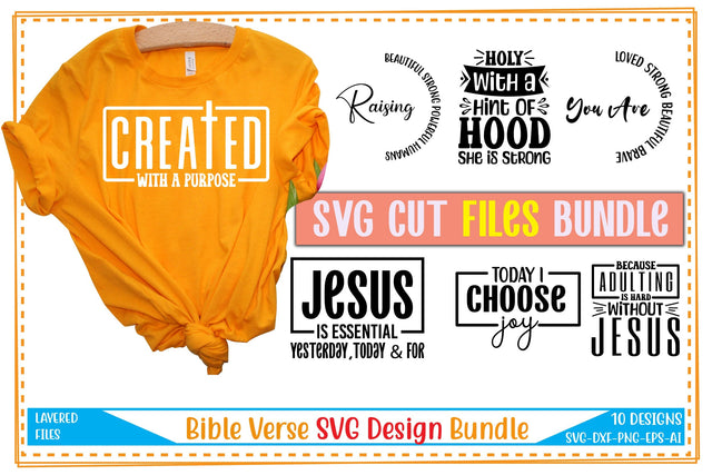 Bible Verse SVG Bundle Vol.1 SVG Craftlabsvg24 
