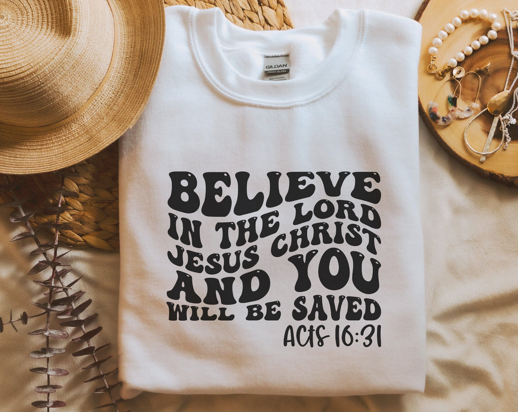 Bible Verse Wavy Quotes SVG Bundle, 25 Designs, Retro Christian SVG ...