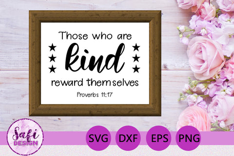Bible Verses about Kindness Cut File Bundle SVG Safi Design 