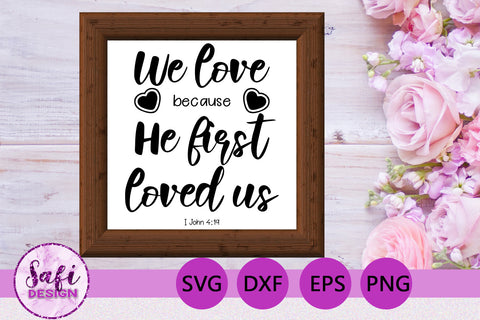 Bible Verses about Loving Others Cut File Bundle SVG Safi Design 