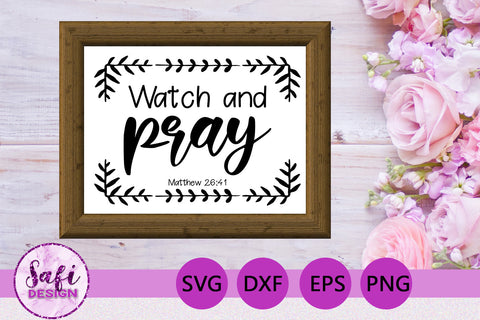 Bible Verses about Prayer Cut File Bundle SVG Safi Design 