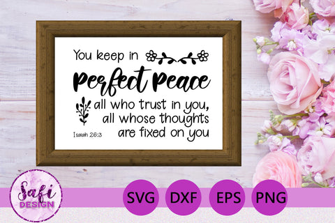 Bible Verses About Thoughts Cut File Bundle SVG SVG Safi Design 