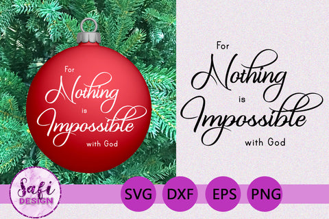 Bible Verses for Christmas Ornaments Set 2 - SVG SVG Safi Design 