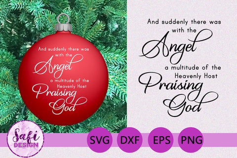 Bible Verses for Christmas Ornaments Set 2 - SVG SVG Safi Design 