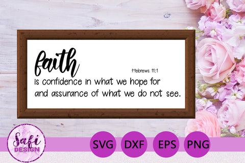 Bible Verses of Faith Cut File Bundle SVG Safi Design 