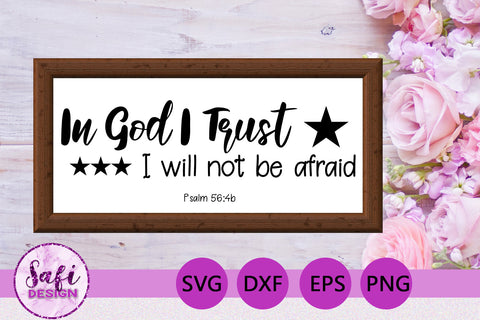 Bible Verses of Trust Cut File Bundle SVG Safi Design 