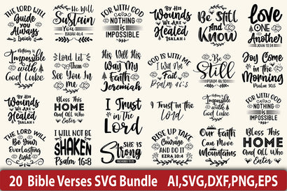 Bible Verses SVG Bundle SVG nirmal108roy 