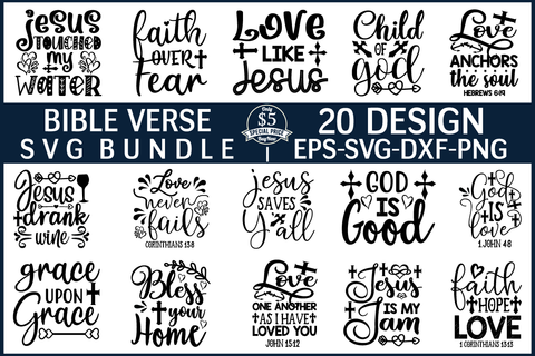 bible verses svg design vol 2 SVG buydesign 