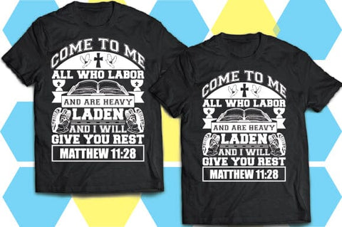 Bible Verses T-shirt Design Bundle SVG Creativeart88 