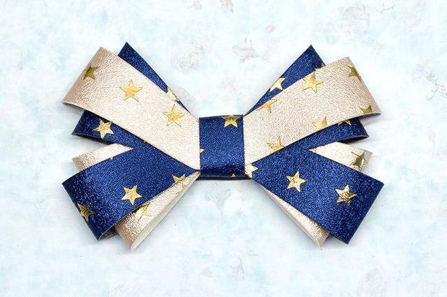 Bicolor bow template SVG ArtiCuties 