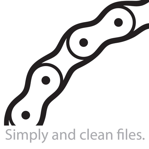 Bicycle chain SVG TribaliumArtSF 