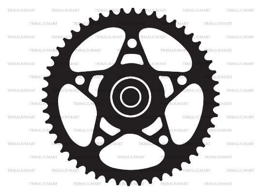 Bicycle gear SVG TribaliumArtSF 