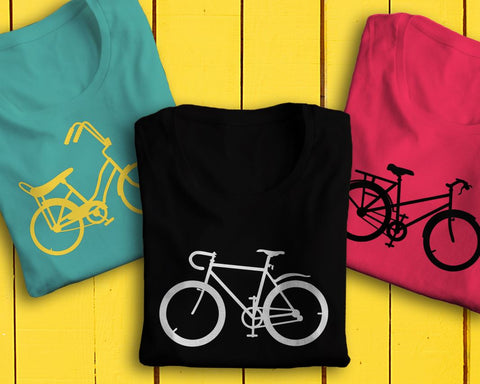 Bicycle Silhouettes SVG Risa Rocks It 