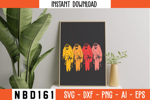 bicycling Svg Design SVG Nbd161 