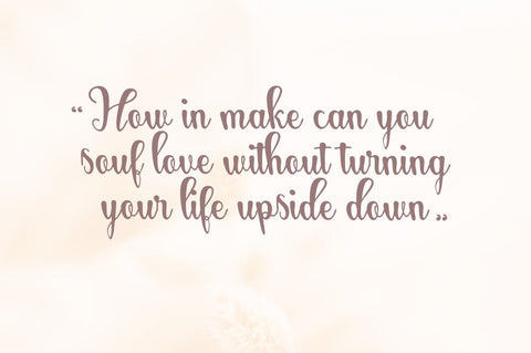 Biderson Script Font gatype 