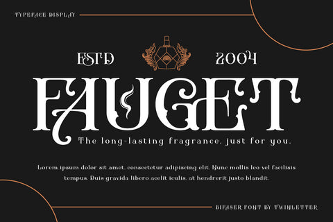 BIFASER – Victorian Font Font twinletter 