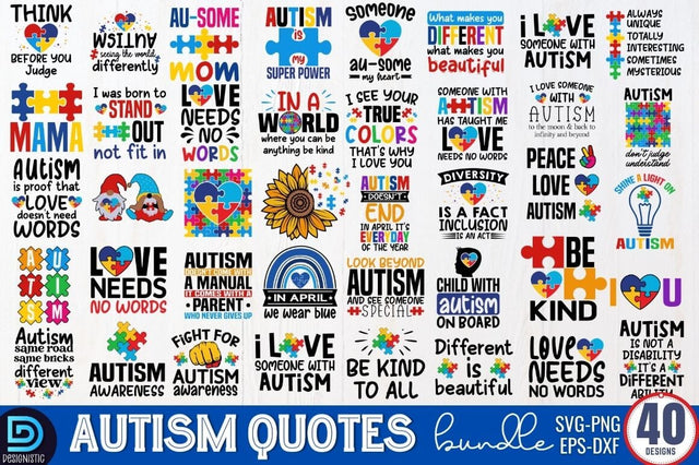 Big Autism SVG Bundle, Autism Svg Bundle SVG DESIGNISTIC 