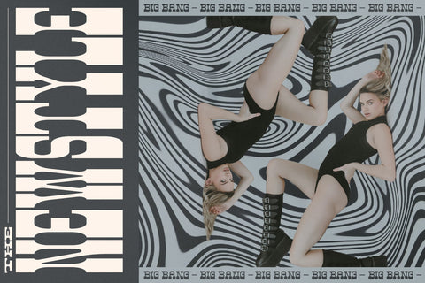 BIG BANG Typeface Font Storytype Studio 