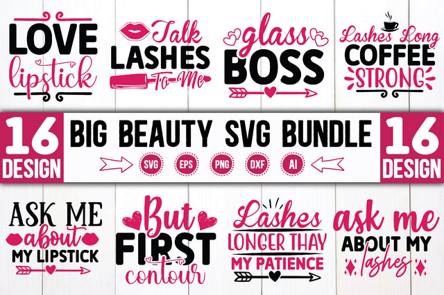 Big Beauty SVG Bundle vol-3 SVG Ariyan 