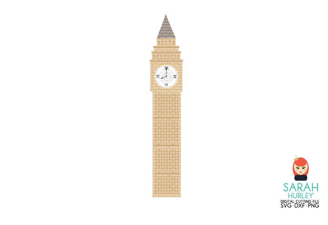 Big Ben SVG Sarah Hurley 