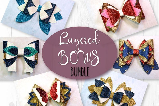 Big bows bundle SVG ArtiCuties 