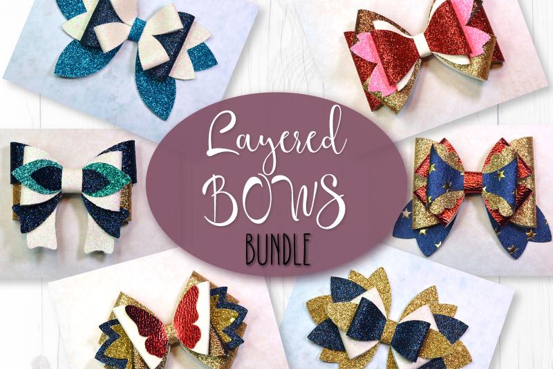 Big bows bundle SVG ArtiCuties 
