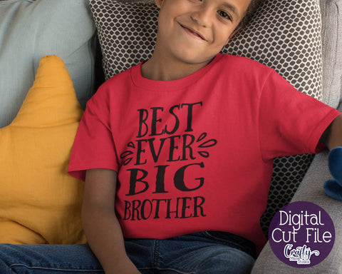 Big Brother Svg - Brother Svg - Best Ever Big Brother SVG SVG Crafty Mama Studios 