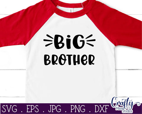 Big Brother Svg - Brother Svg SVG Crafty Mama Studios 