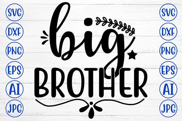 BIG BROTHER SVG Cut File SVG Syaman 