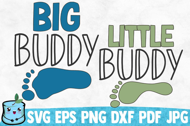Big Buddy / Little Buddy SVG MintyMarshmallows 