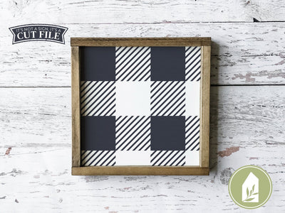 Big Buffalo Plaid SVG | Christmas SVG | Farmhouse Sign Design SVG LilleJuniper 