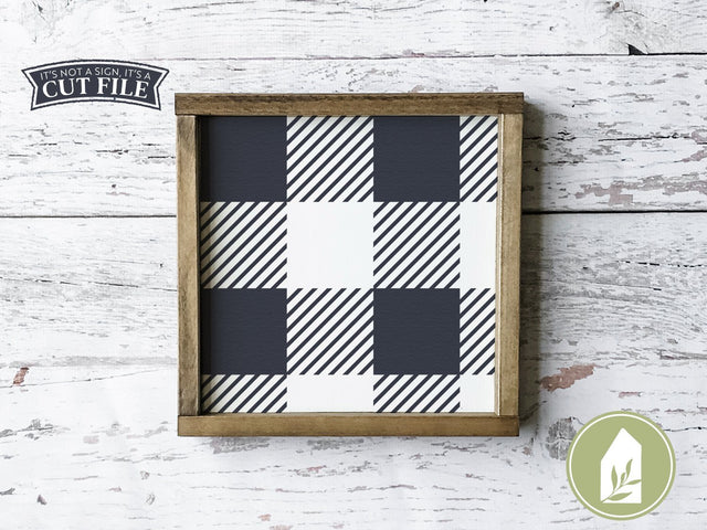 Big Buffalo Plaid SVG | Christmas SVG | Farmhouse Sign Design SVG LilleJuniper 