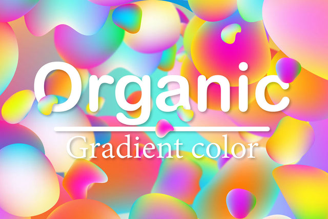 Big Bundle Organic Shape Gradient Color SVG artnoy 