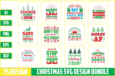 Big Christmas Svg Bundle SVG Creativeart88 