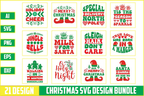 Big Christmas Svg Bundle SVG Creativeart88 
