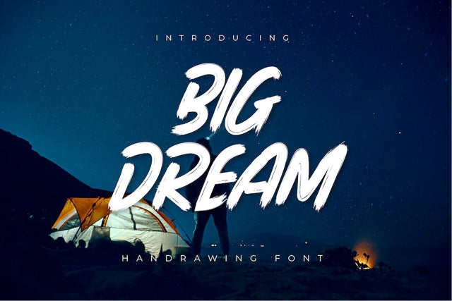 Big Dream Font twinletter 