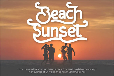 Big Dreams Font twinletter 