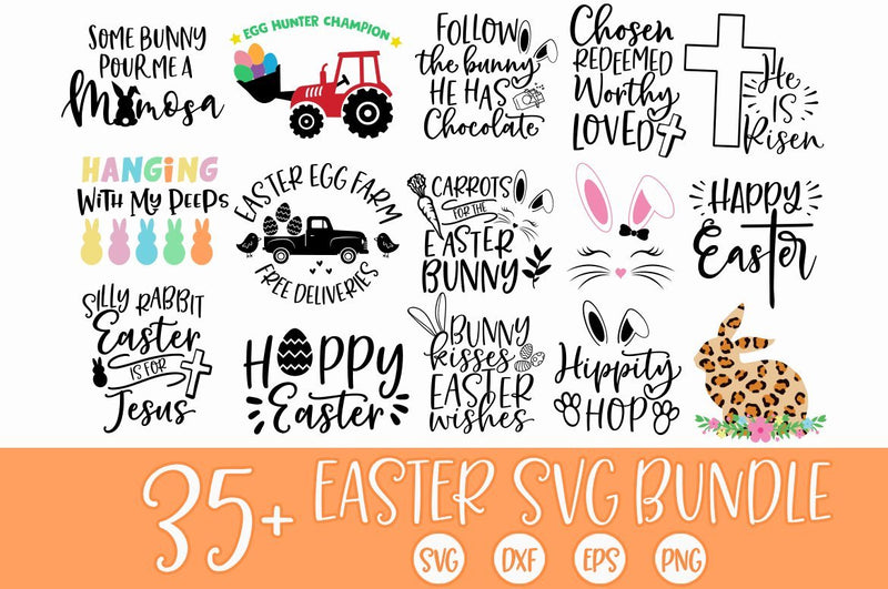 BIG Easter SVG Bundle Cut File SVG Freeling Design House 