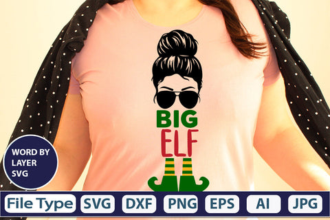 Big Elf SVG Cut File SVG DesignPlante 503 