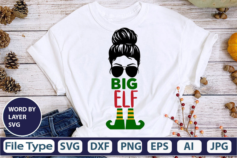 Big Elf SVG Cut File SVG DesignPlante 503 