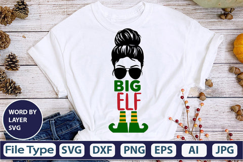 Big Elf SVG Cut File SVG DesignPlante 503 