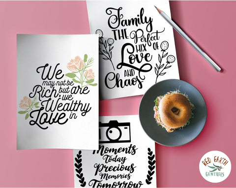 BIG family Bundle SVG,Family quotes,family monograms bundle SVG,PNG,DXF SVG Redearth and gumtrees 