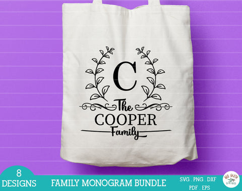 BIG family Bundle SVG,Family quotes,family monograms bundle SVG,PNG,DXF SVG Redearth and gumtrees 