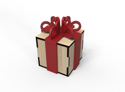 Big Gift box 8X8X10.5 inch / 20X20X27cm SVG Shelly Agronin 