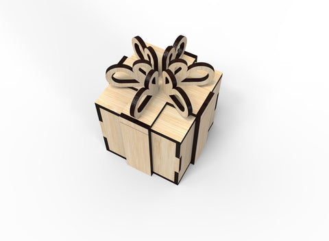 Big Gift box 8X8X10.5 inch / 20X20X27cm SVG Shelly Agronin 