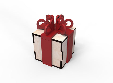 Big Gift box 8X8X10.5 inch / 20X20X27cm SVG Shelly Agronin 