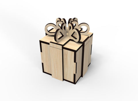 Big Gift box 8X8X10.5 inch / 20X20X27cm SVG Shelly Agronin 